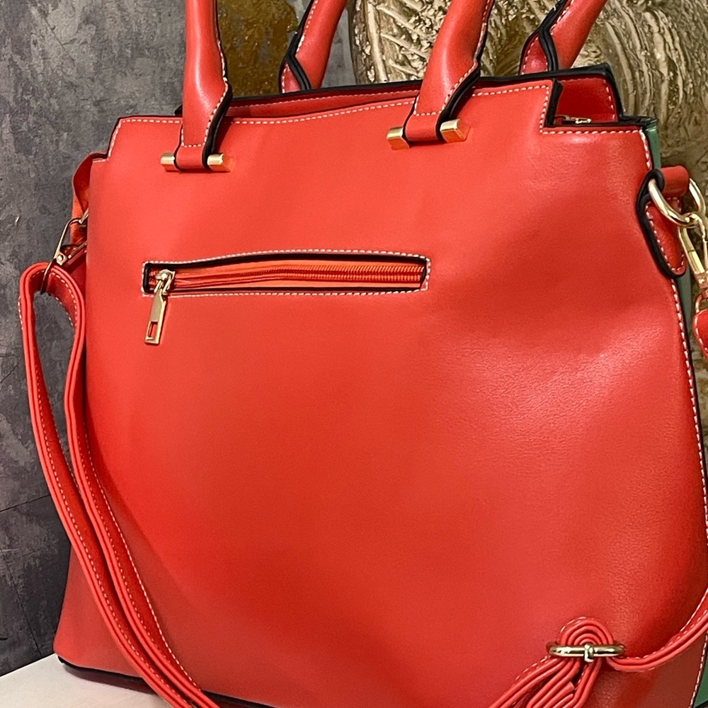 Multicolor Colorblock handbag - Picture 5 of 5